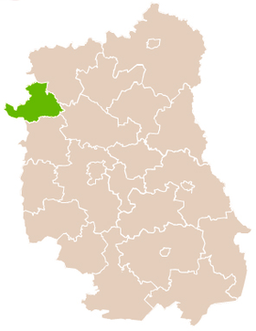 Localisation de Powiat de Ryki