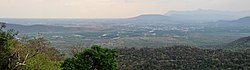 Mettupalayam Town seen from Ooty hills