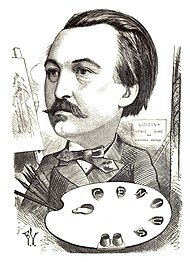 Gustave Doré en 1873 par Frederick Waddy.