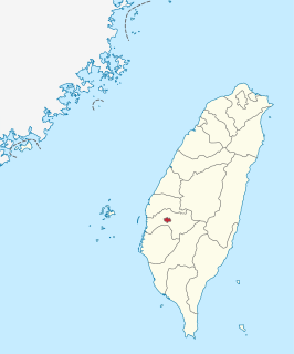 Kaart van Chiayi