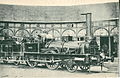 Lokomotive Nr. 22 im Bahnbetriebswerk La Chapelle