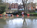 The Botany stream forms another channel in Tonbridge.