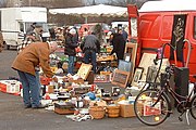 Flea market in Germany