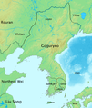 Image 60Korean peninsula in 476 AD. There are three kingdoms and Gaya Union in the picture. This picture shows the heyday of Goguryeo (from History of Asia)