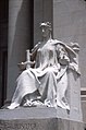 Image 10Lady Justice (Latin: Justicia), symbol of the judiciary. Statue at Shelby County Courthouse, Memphis, Tennessee (from Judiciary)