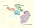 Map of Judeo-Aramaic languages