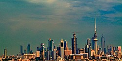 Panorama urbano de Kuwait.