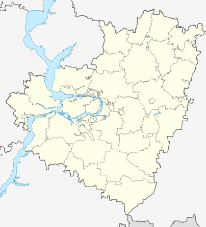 Location map Rusiye Samara vilâyeti