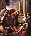 Image 29Jesus healing the paralytic in The Pool by Palma il Giovane, 1592 (from Jesus in Christianity)