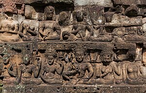 Ангкор-Тхом’ну Пил террасасында барельефле