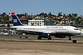 Airbus A320 in post-America West merger livery