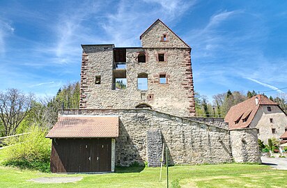 Burg Hohendießen, Horb, Sitz der Linie Dießen