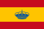 Bandeira para embarcações de recreio da Espanha