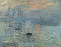 Inpresioa, eguzkia sortzen, Claude Monet, 1872