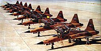Caças F-5 iranianos.