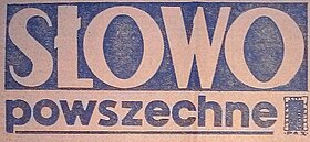 Image illustrative de l’article Słowo Powszechne