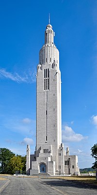 Tower of the Interallied Memorial of Cointe, Liège, Belgium