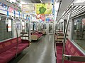 Midosuji Line set car interior (December 2011)