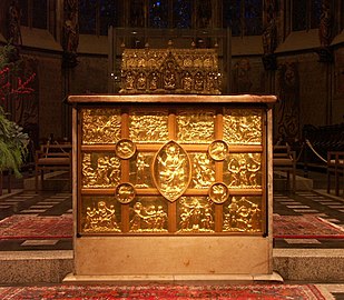 Frontal de altar de la Catedral de Aquisgrán.
