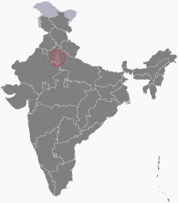 Mapo di Nova-Delhi