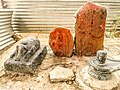Two Hero stones from Kothapally Nizamabad district Telangana