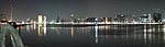 Panoramavy över huvudstaden Abu Dhabi.