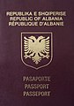 1996 Albanian passport