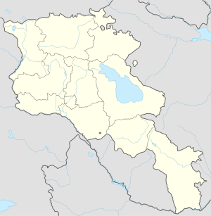 Ташир. Карта розташування: Вірменія
