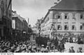 Troops entering Klagenfurt after a manoeuvre in Carinthia (September, 1929)