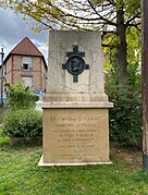 Stèle en hommage au Général Leclerc à Aulnay-Sous-Bois