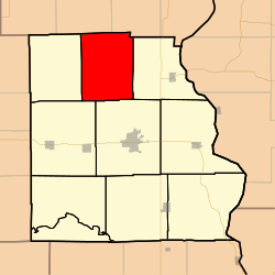 Location in Crawford County