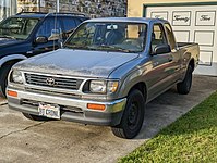 1995–1997 Tacoma Xtracab 2WD (sealed beam headlamps)