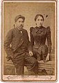 Yaakov et Fanya Shertok, parents de Moshé Sharett, à Kherson, 1893