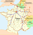 SNCF:n rataverkko