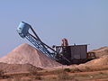 Typisches Arbeitsgerät für die Opal-Gewinnung in Coober Pedy (South Australia)