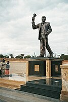 Hastings Kamuzu Banda statue in Lilongwe