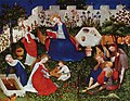 Ukendt maler, Paradishaven, 1410-20