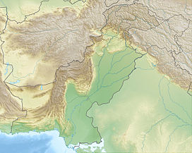 Khyber Pass د خیبر درہ (Pashto) درۂ خیبر (Urdu) is located in Pakistan