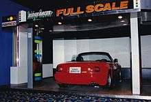 Ridge Racer Full Scale arcade cabinet