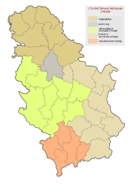 Položaj Južne i istočne Srbije