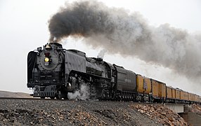 Union Pacific 844, Painted Rocks, NV, 2009 (crop)
