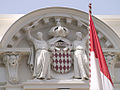 Image 41Monaco's flag and its coat of arms (from Monaco)