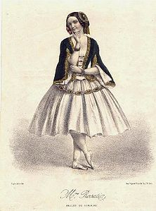 Carolina Rosati as Medora in Le Corsaire (1856)