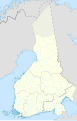 Kartta Suomen aluelääneistä vuodelta 1798.