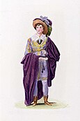Eliza Vestris as Felix in Isaac Nathan's comic opera The Alcaid or The Secrets of Office