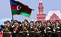 Azərbaycan Silahlı Qüvvələri 9 may 2010-cu ildə Moskva şəhərində keçirilən Qələbə Günü hərbi nümayiş zamanı