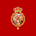 Royal Flag of Spain, from 1761 to 1833