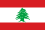 Bandiera della nazione Libano