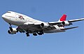 Boeing 747-400 fra Japan Airlines