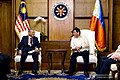 Image 28Philippine President Duterte in a meeting with Mahathir in the Malacanang Palace in 2019 (from History of Malaysia)